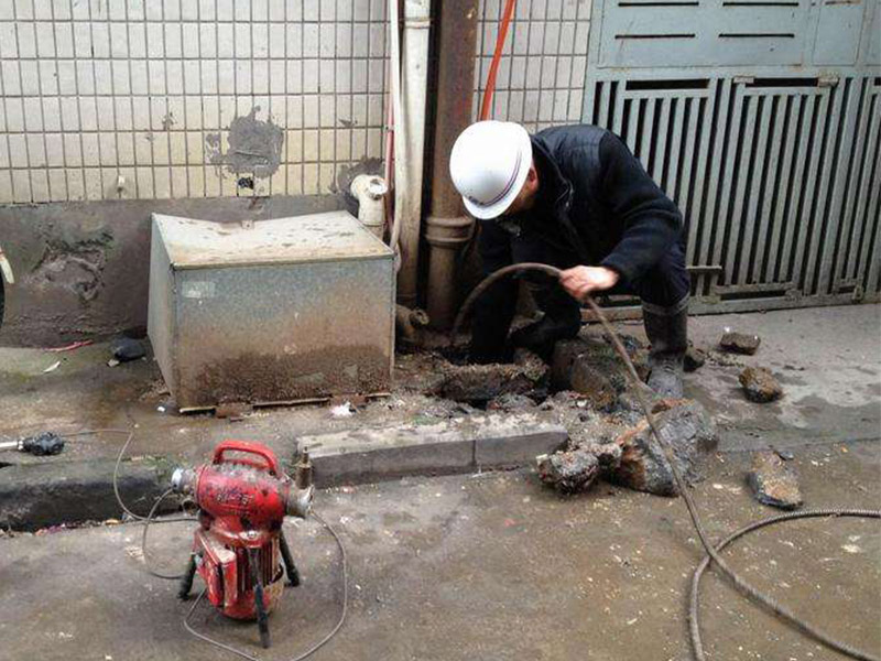 三原疏通下水道-洗菜池疏通